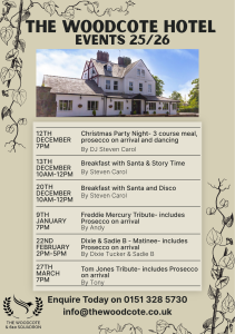 Upcoming Events December 2025 - March 2026